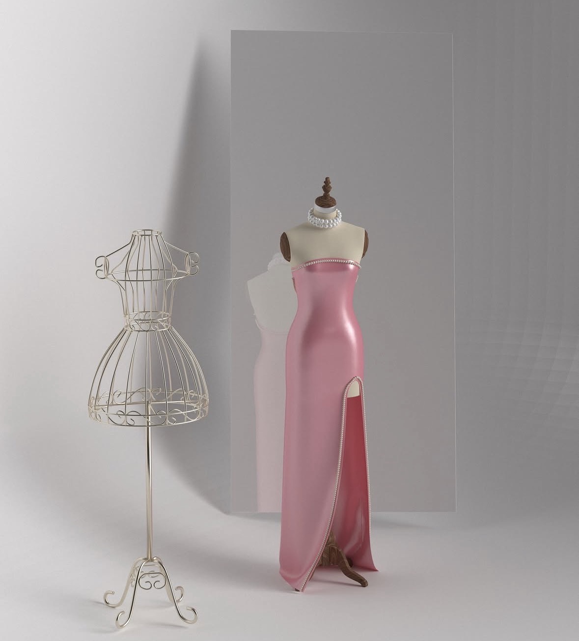 Studio silhouette detail