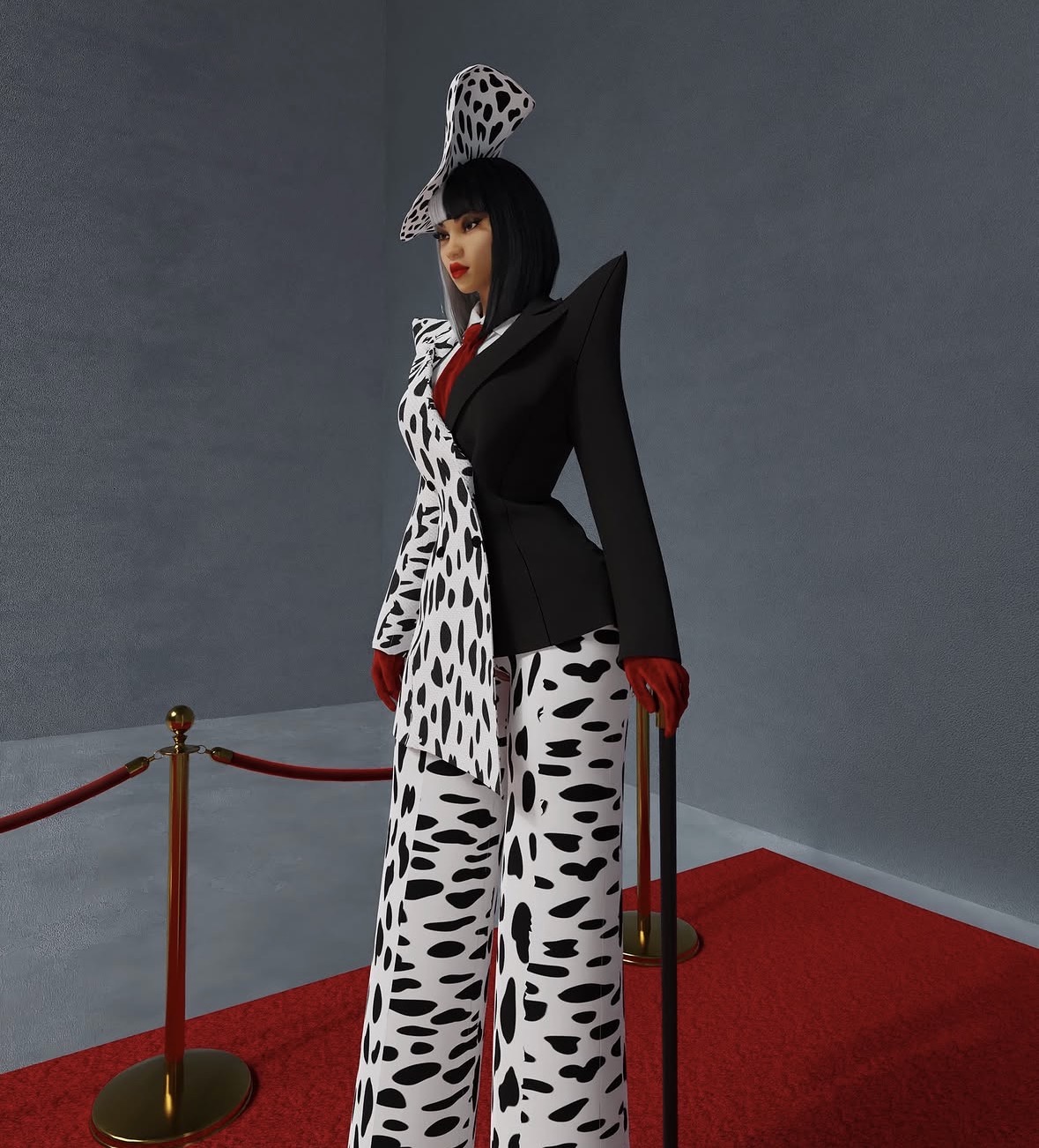 Editorial lookbook portrait